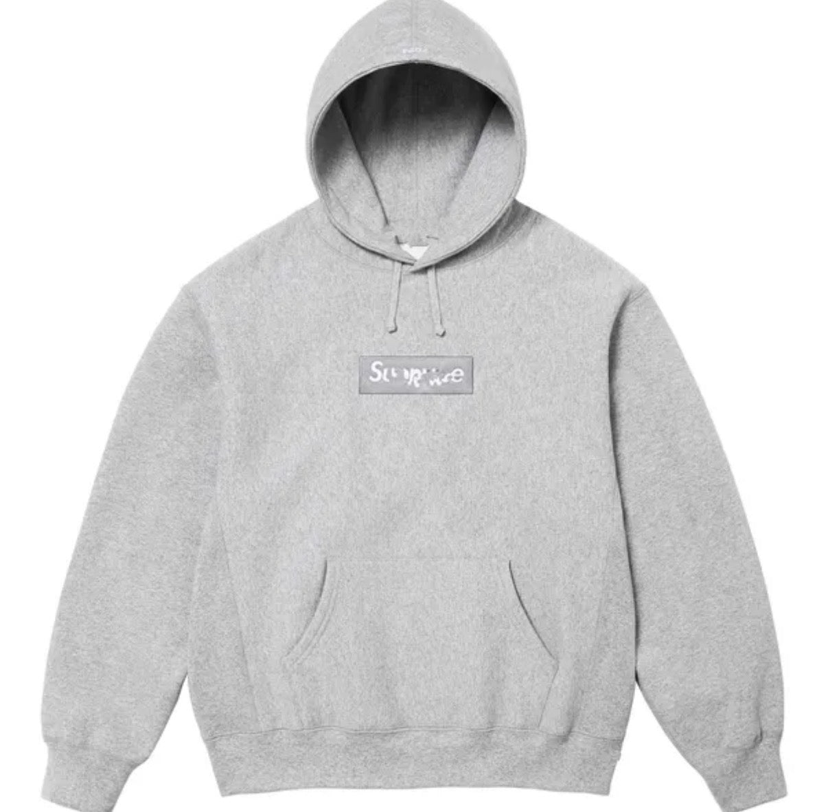 Supreme gray hoodie