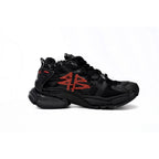 Balenciaga Black and Red runners