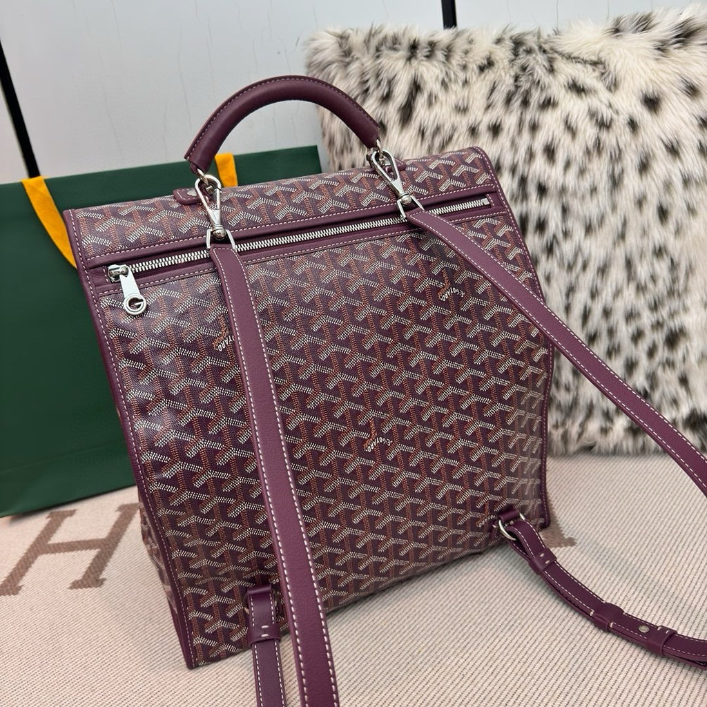 Goyard backpack bag Red