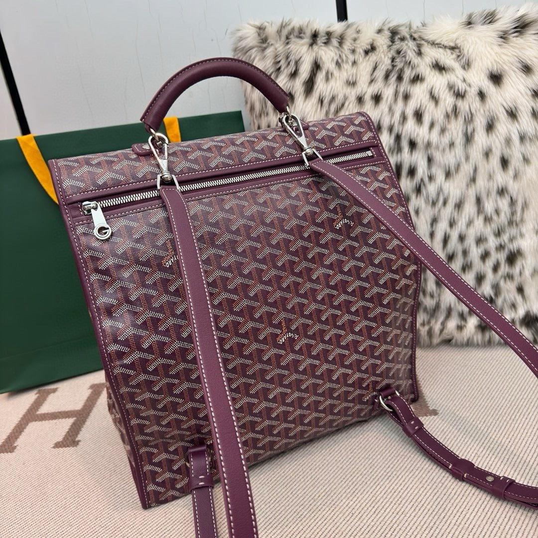 Goyard backpack bag Red