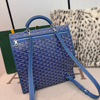 Goyard backpack bag Blue