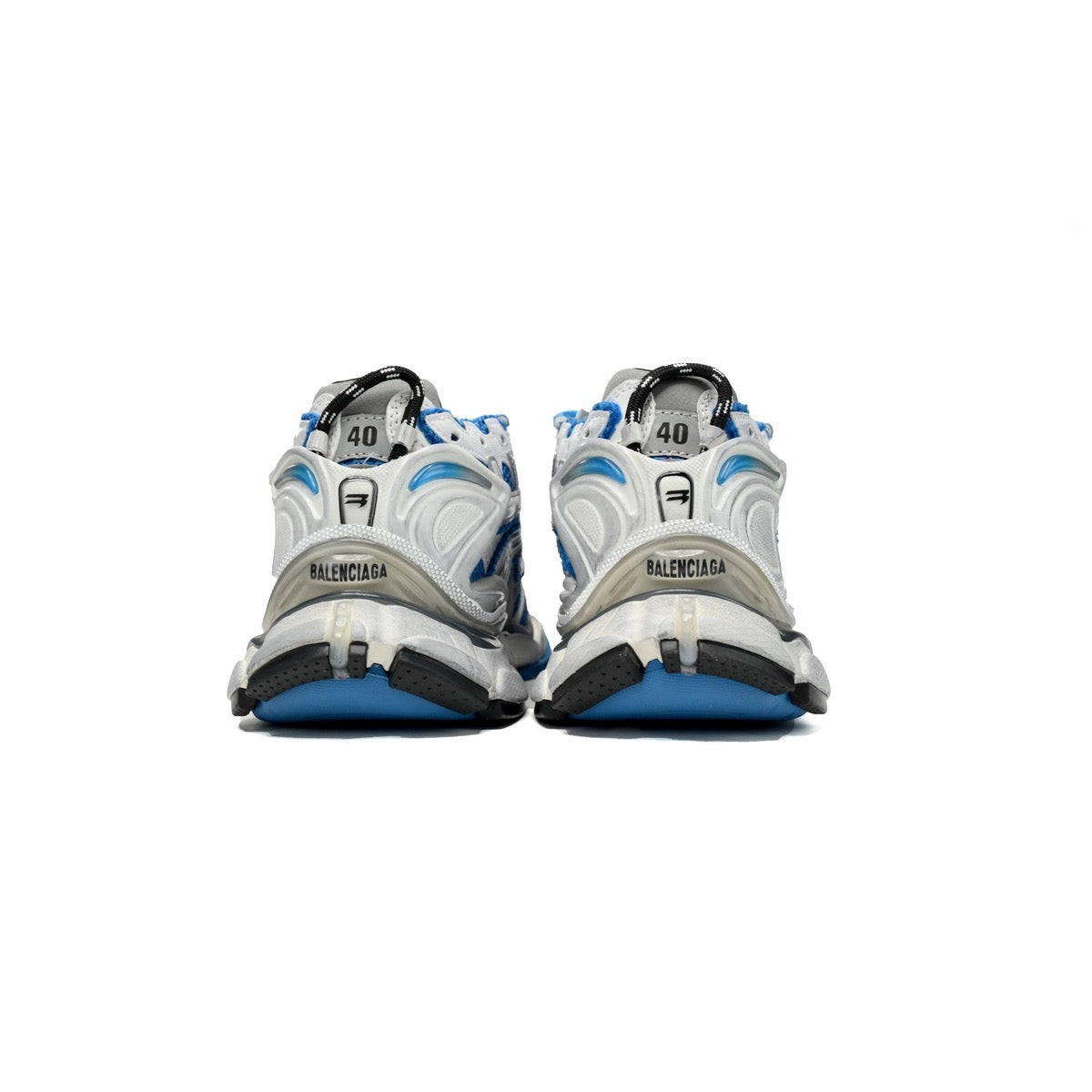 Balenciaga Blue and White runners