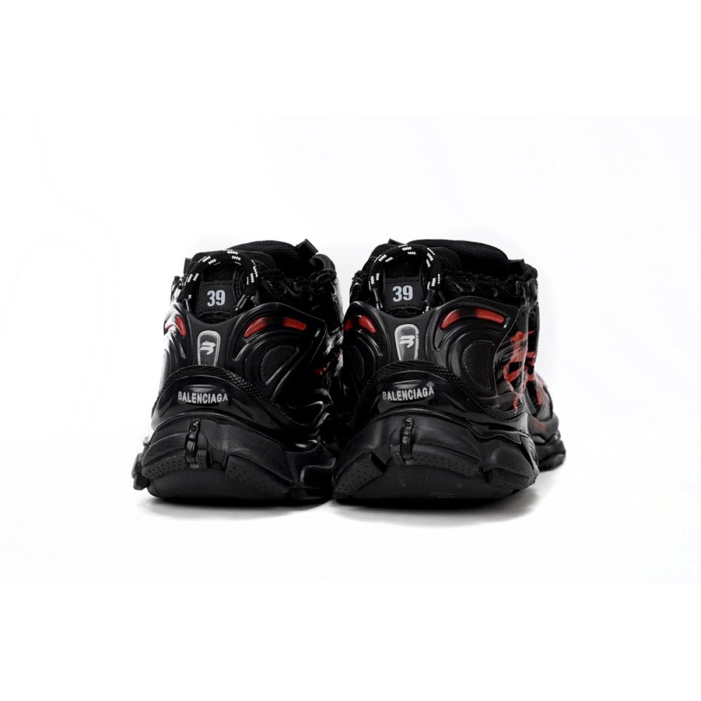 Balenciaga Black and Red runners