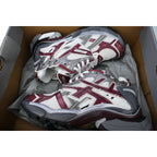 Balenciaga Burgundy and White runners