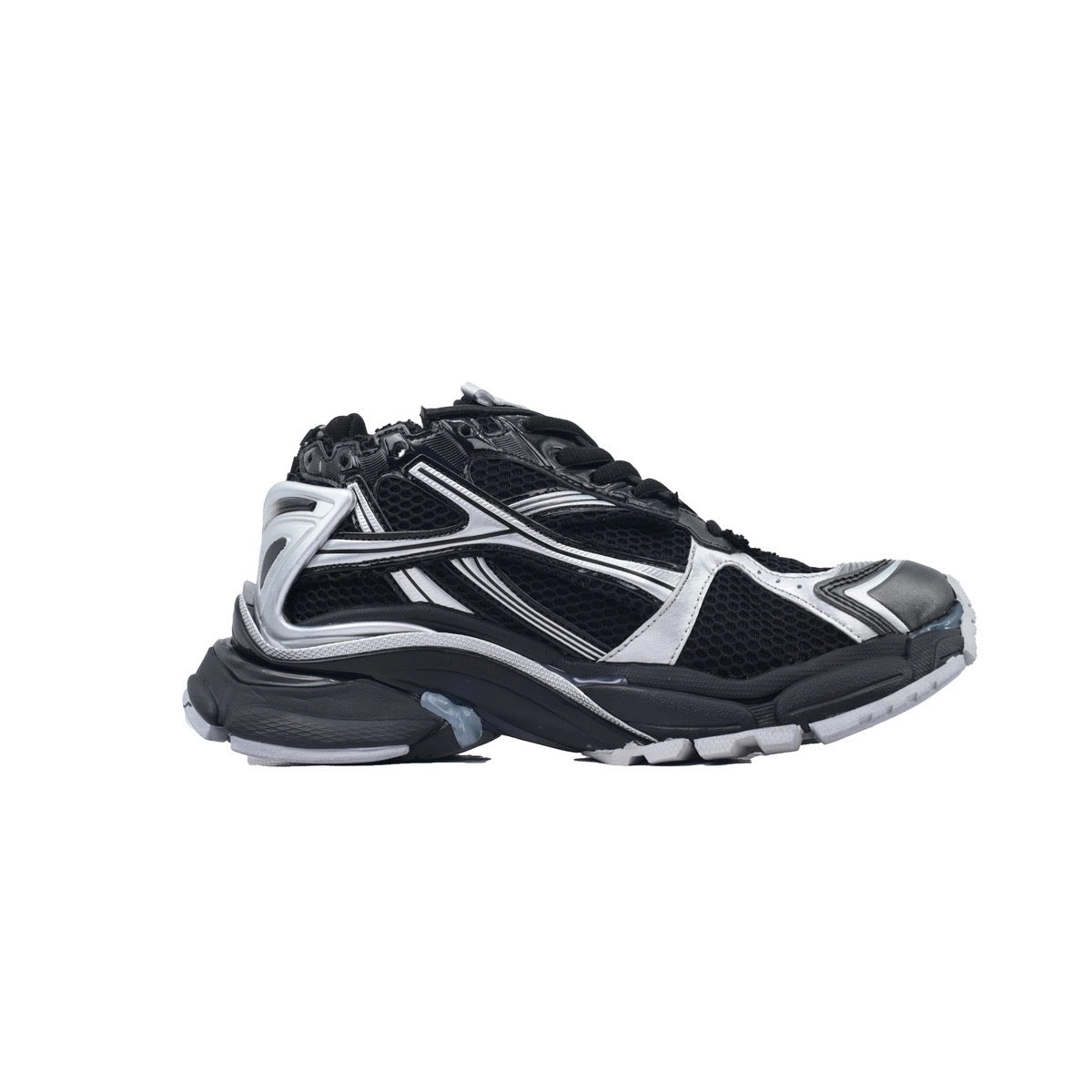 Balenciaga Silver runners