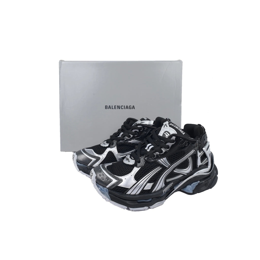 Balenciaga Silver runners