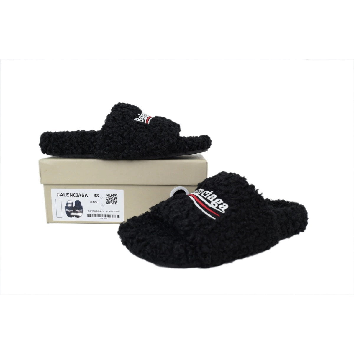 Balenciaga Black slides