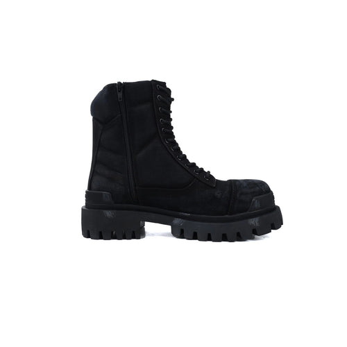 Balenciaga Black Strike boots