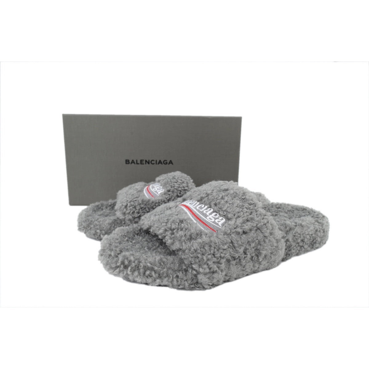 Balenciaga Gray slides