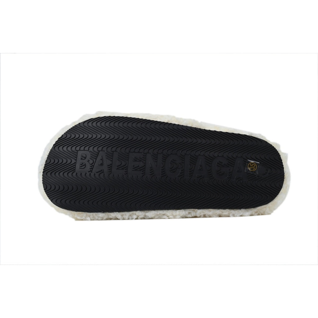 Balenciaga White slides