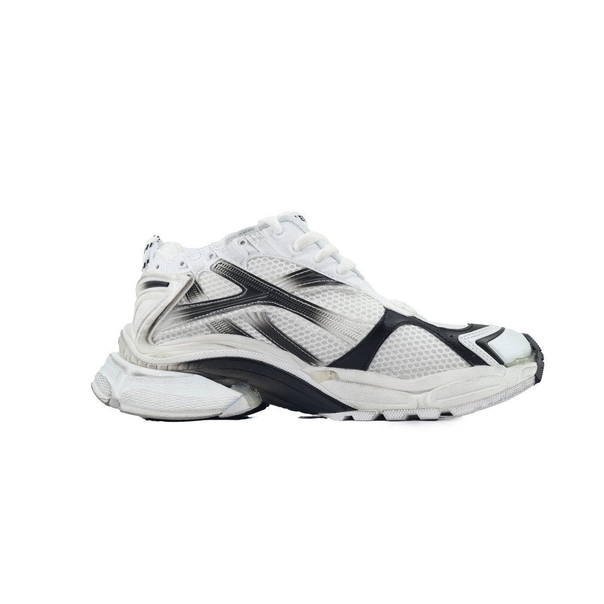 Balenciaga Gradient White and black runner