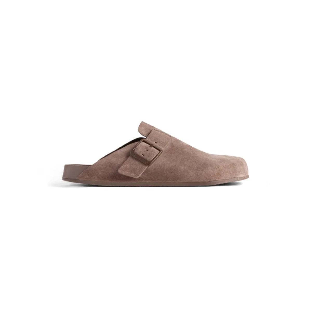 Balenciaga Brown Burkin slides