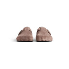 Balenciaga Brown Burkin slides