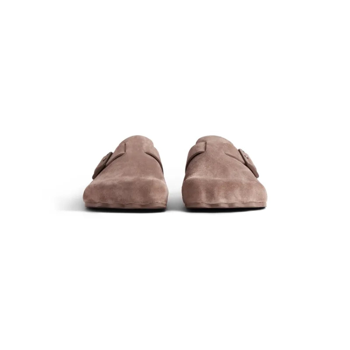 Balenciaga Brown Burkin slides