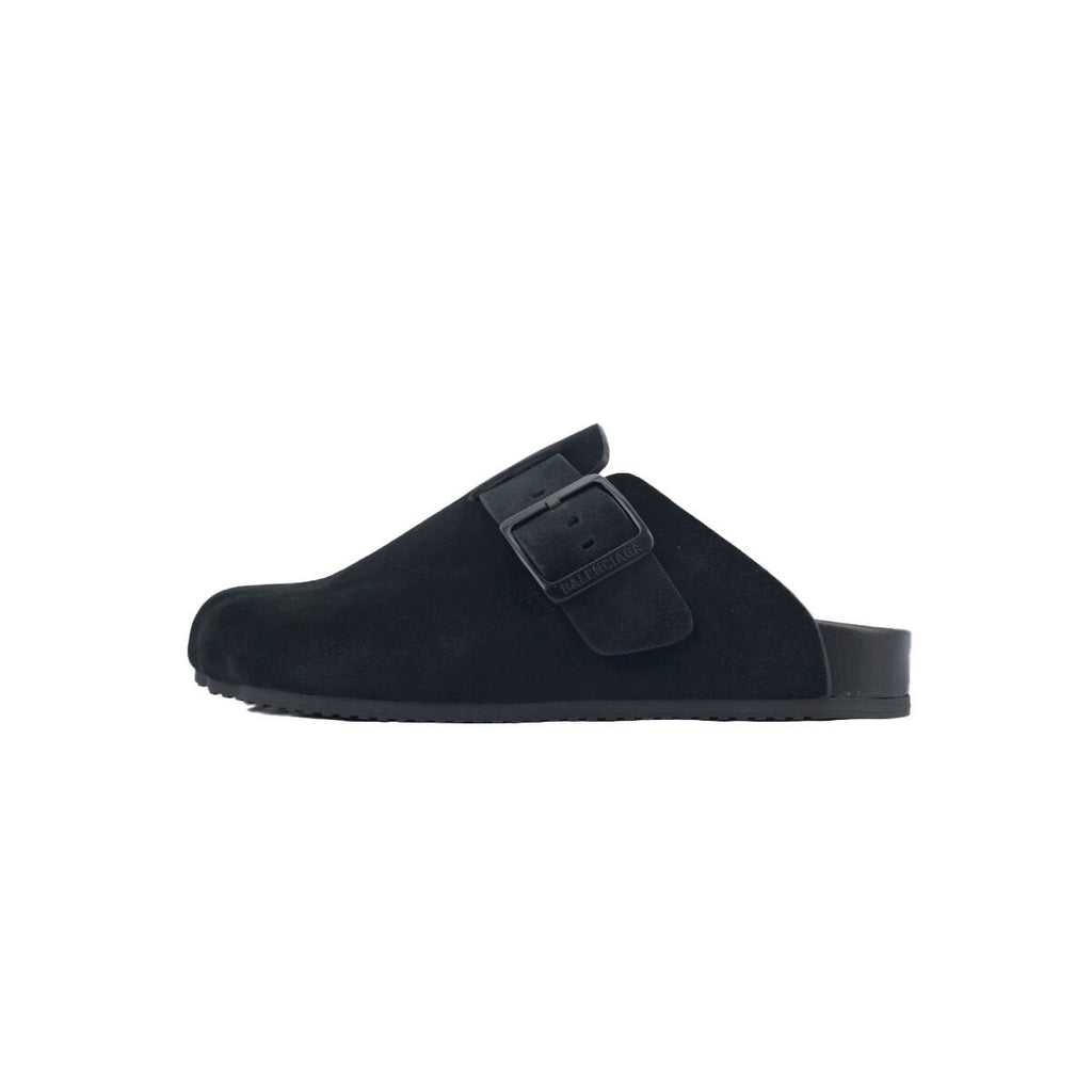 Balenciaga Black Burkin slides