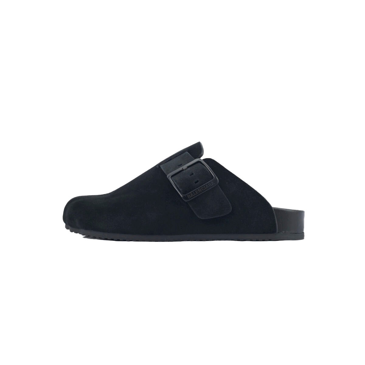 Balenciaga Black Burkin slides
