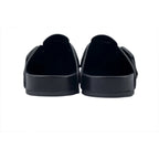 Balenciaga Black Burkin slides