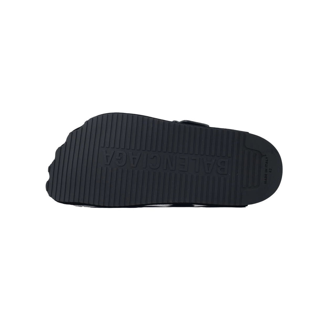 Balenciaga Black Burkin slides
