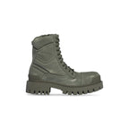 Balenciaga Green Strike boots