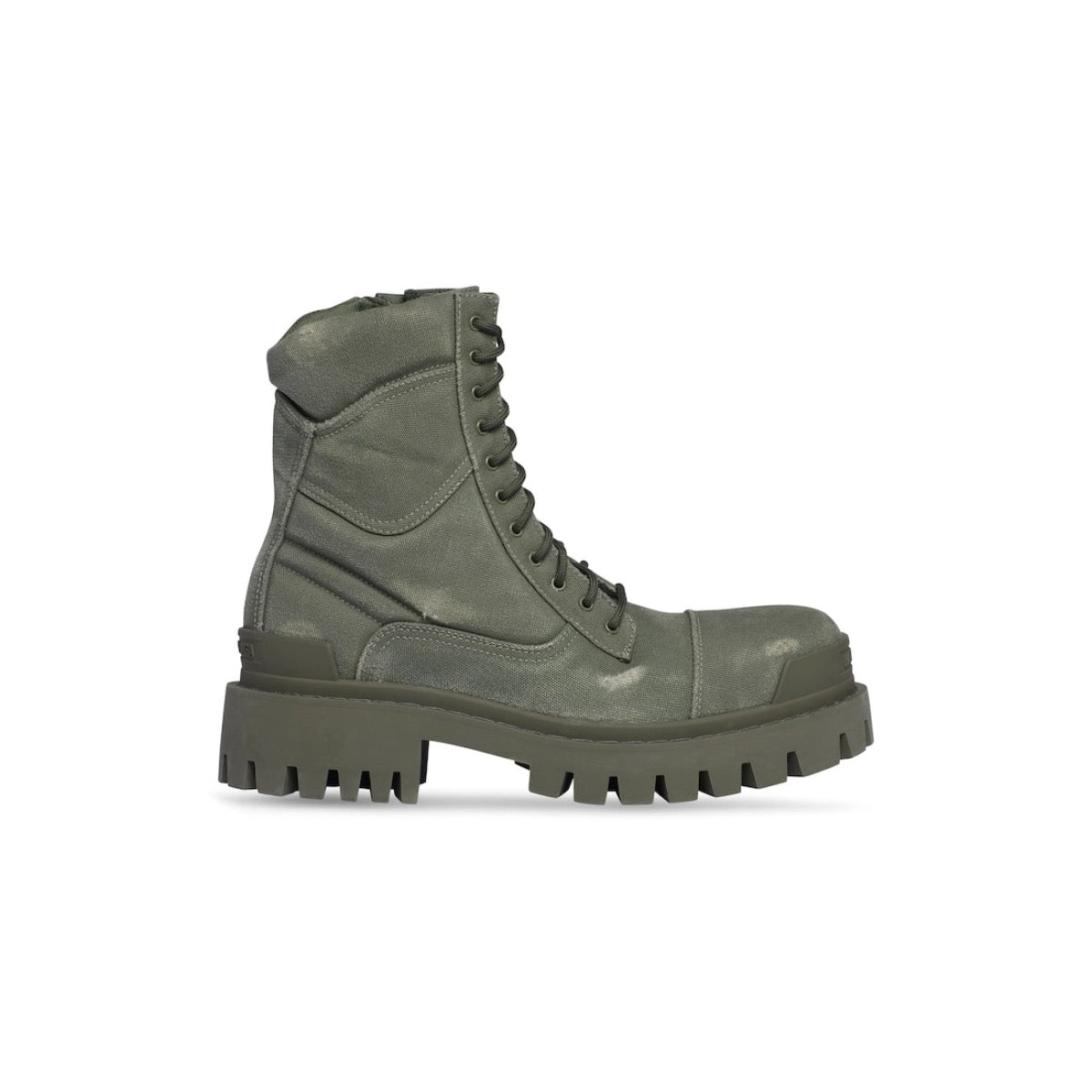 Balenciaga Green Strike boots