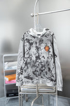 Balenciaga White graffiti jacket