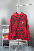 Balenciaga Red graffiti jacket