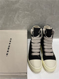 Rick Owen Black hightop Ramons Jumbo lace
