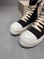 Rick Owen Black hightop Ramons