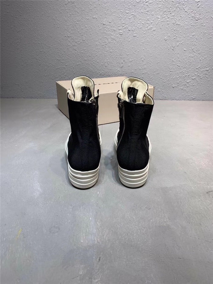 Rick Owen Black hightop Ramons