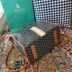 Goyard backpack bag Brown and black