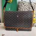 Goyard Brown Crossbody Caprtein bag