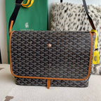 Goyard Brown Crossbody Caprtein bag