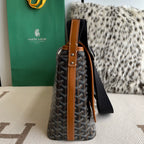 Goyard Brown Crossbody Caprtein bag