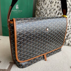 Goyard Brown Crossbody Caprtein bag