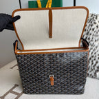 Goyard Brown Crossbody Caprtein bag