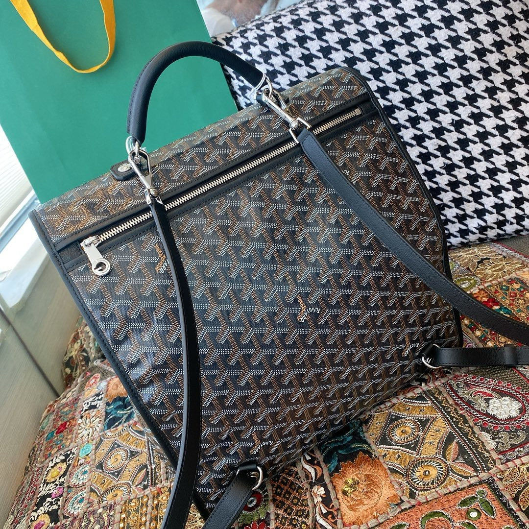 Goyard backpack bag Red and black