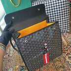 Goyard backpack bag Red and black