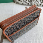 Goyard Brown Clutch bag
