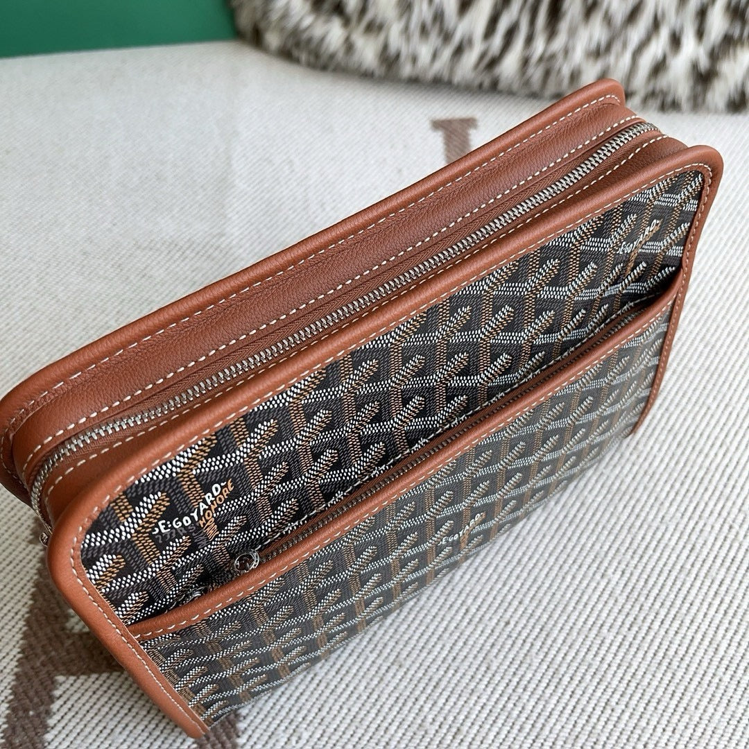 Goyard Brown Clutch bag