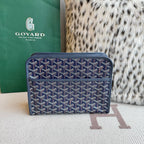 Goyard Navy blue Clutch bag