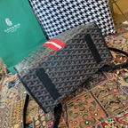 Goyard backpack bag Red and black