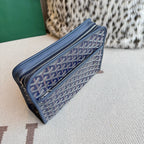 Goyard Navy blue Clutch bag