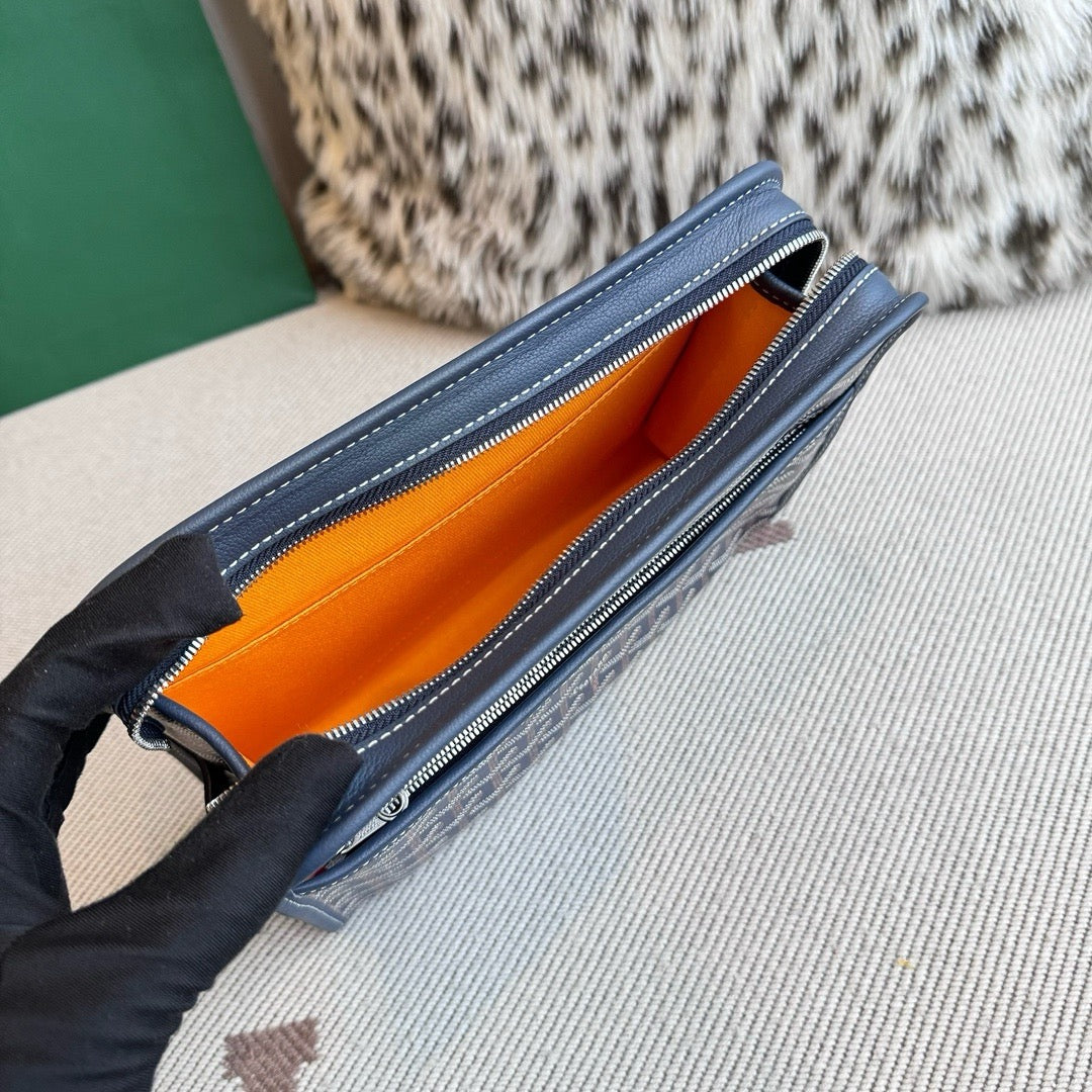 Goyard Navy blue Clutch bag