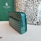 Goyard Green Clutch bag