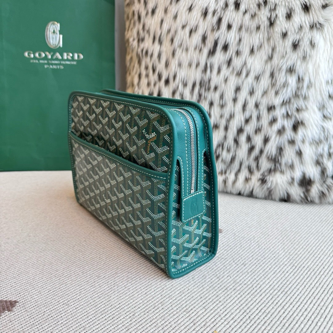 Goyard Green Clutch bag