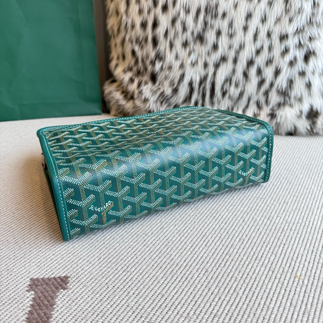 Goyard Green Clutch bag
