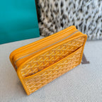 Goyard Yellow Clutch bag