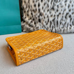 Goyard Yellow Clutch bag