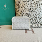 Goyard White Clutch bag