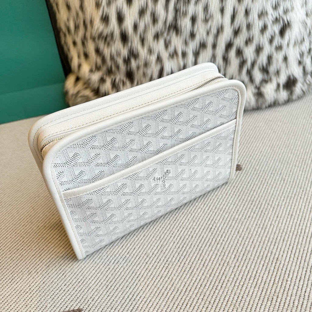Goyard White Clutch bag